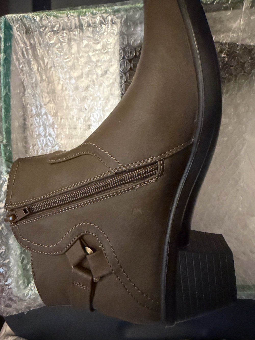 Lucky Brand Silver Cloud Ankle Booties